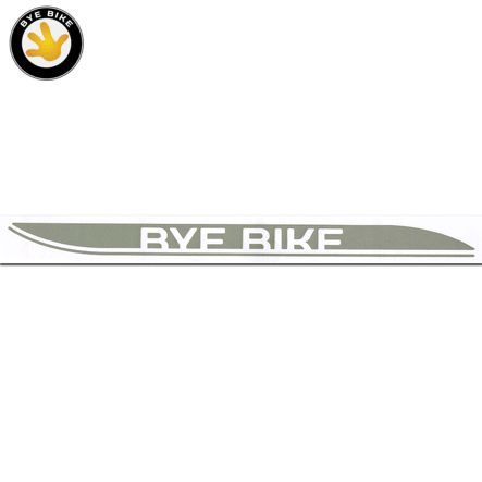 Aufkleber BYE BIKE links