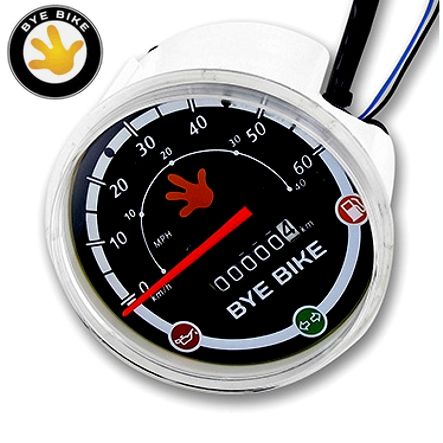 Bye Bike Tacho komplett one