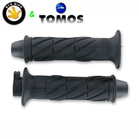 Mofa Bye Bike Gummigriff Paar mit Gasgriffrohr