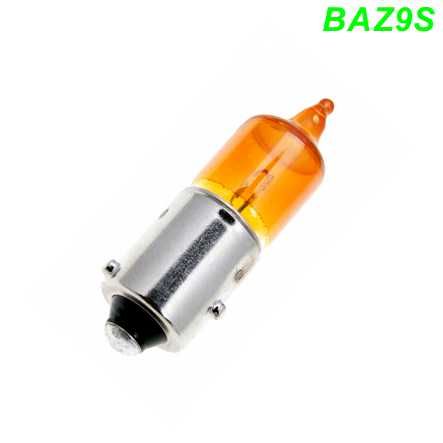 Mofa Glühlampe BAZ9S 12V 6W orange Blinker