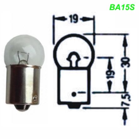 Mofa Glühlampe BA15S  6V 5W