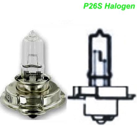 Mofa Glühlampe Halogen P26S 6V 15W