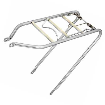 Gepäckträger 23/19 ESGE verchromt Aufnahme vorne offen Sachs/Puch