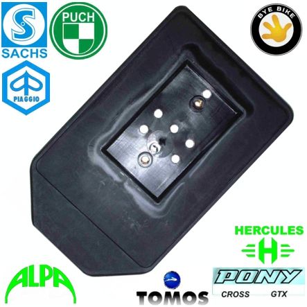 Mofa Nummernhalter plastik