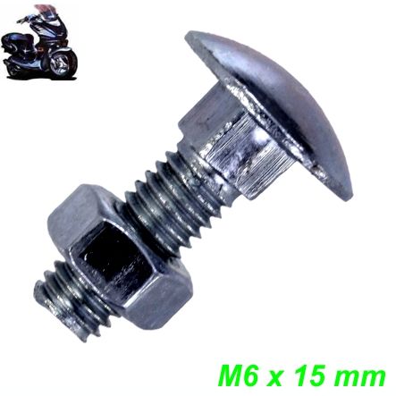 Scooter Schrauben zu Nummernhalter plastik schwarz