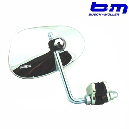 Vespa Mofa Spiegel Rückspiegel Beinschild rechts Chrom Bumm 912PL
