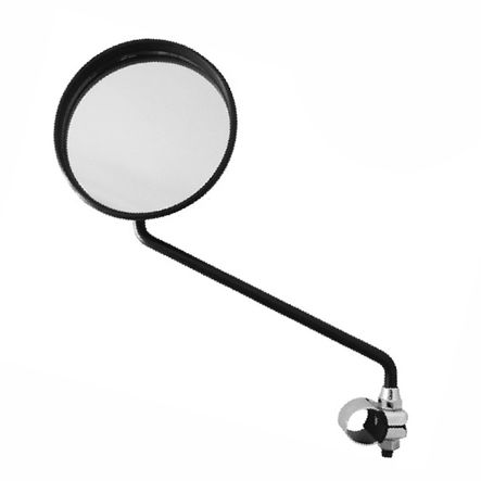 Mofa Spiegel Rückspiegel rund schwarz Ø 105 mm