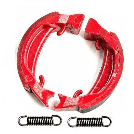 Mofa Bremsbacke Newfren 80x18mm Puch Maxi LELEU Nabe dickerer Bremsbelag per Paar