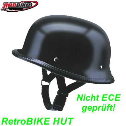 Helm REDBIKE HUT RK-300/305 Gr. S FLAT BLACK