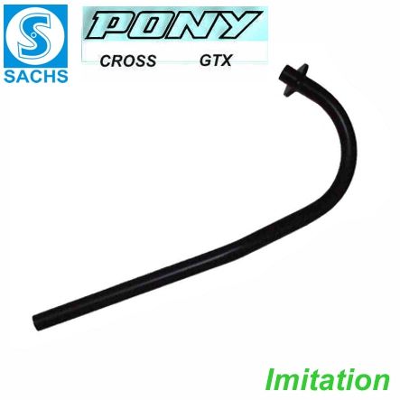 Mofa Auspuffrohr zu Kat Auspuff  Ø 21 mm