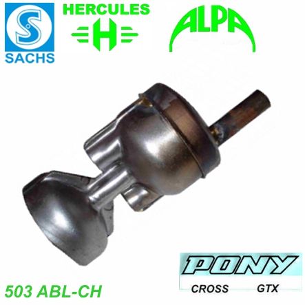 Mofa Auspuffeinsatz Sachs 2T Restbestand