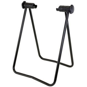 Ausstellständer auf Achse m. Schlitz schwarz