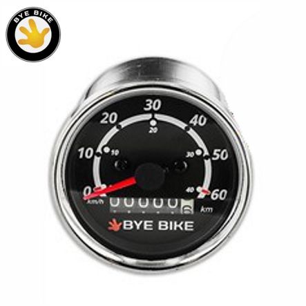 Bye Bike Tacho Ø 60 mm Retro
