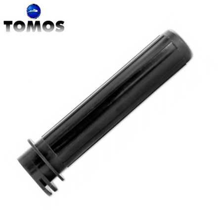 Gasdrehgriffrohr Tomos A35 schwarz