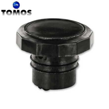Tankdeckel Tomos z. Steck. Ø 31 mm Kunsstoff schwarz