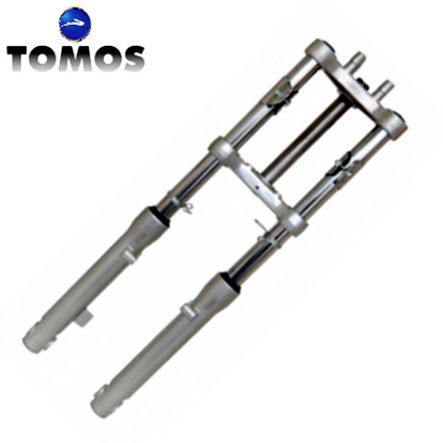 Federgabel Teleskopgabel EBR komplett chrom TOMOS Sprint Quatro Fun Sport