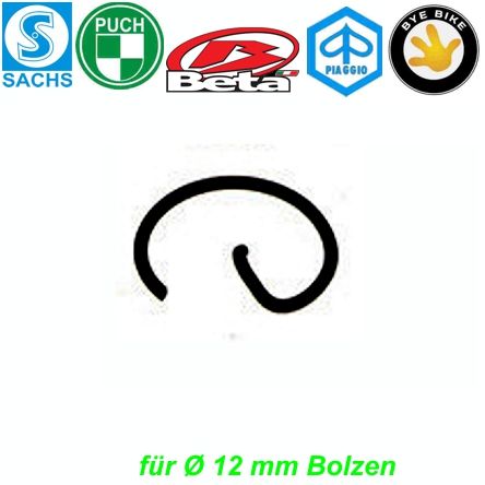Segerring Kolbenbolzen Ø 12 mm PKBS