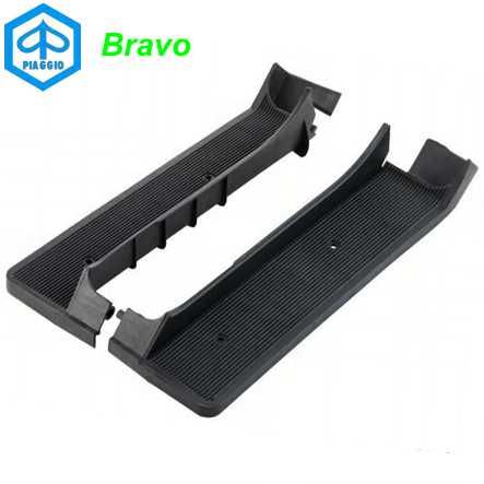 Trittbrett per paar schwarz Piaggio Bravo