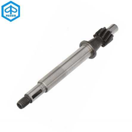 Achse mit Ritzel 10Z Verzahnung schräg Piaggio Ciao SI Bravo