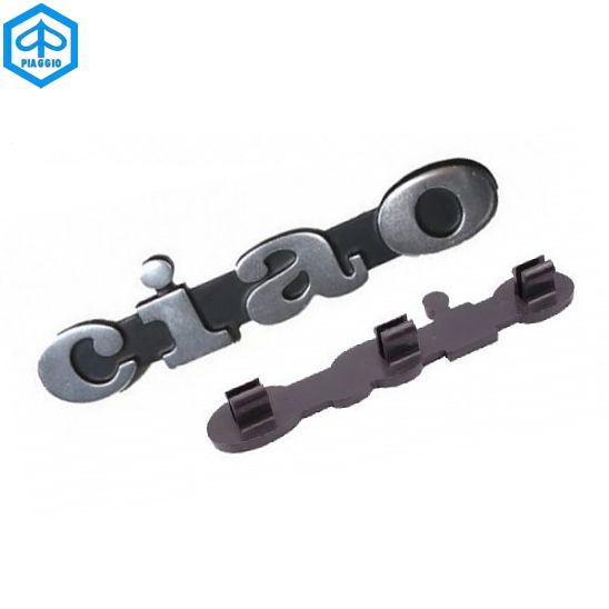 Emblem Plakette Ciao Kunststoff