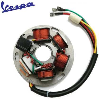 Ankerplatte Vespa VNX2T PX125 200 E Elektrostarter 7 Kabel bis 3007846