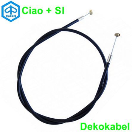 Dekokabel Piaggio Ciao komplett schwarz