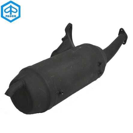 Auspuff Piaggio Typhoon 50 ccm offen