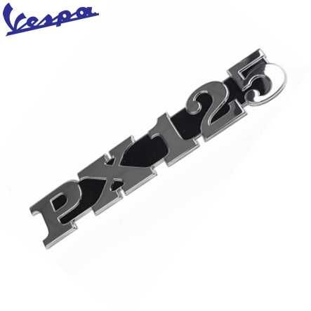 Schriftzug Vespa PX 125 hinten links
