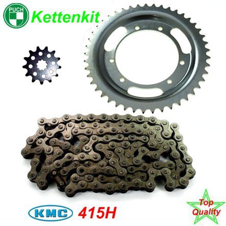Kettenkit Maxi S N Antriebskette KMC415H Ritzel 13Z Zahnkranz 45Z