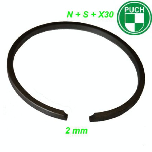 Mofa Kolbenring Maxi X30 Ø 38 x 2 x 1.5 mm Aluzylinder Meteor