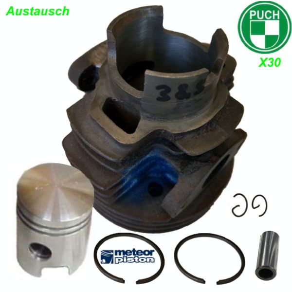 Austausch Zylinder Kolben Puch X 30 ab Motor 3317413