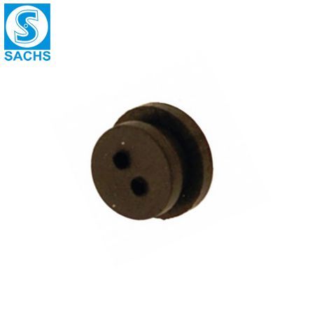 Gummitülle rund 2 Loch Sachs 503