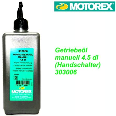 Motorex Getriebeöl manuell 4.5 dl (Handschalter) 303007