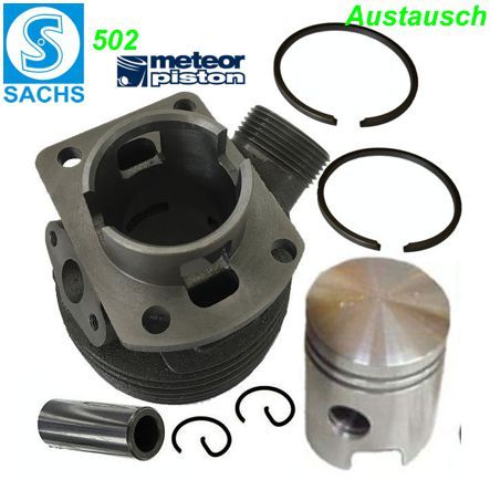 Austausch Zylinder Kolben Sachs 502 ohne Membrane