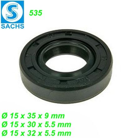 Mofa Simmerring Sachs 535 Ø 15x30x5.5 Einlippig