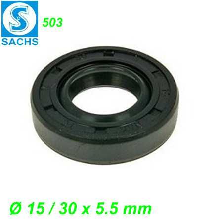Simmerring Wellendichtung Ø 15/30 x 5.5 mm Sachs 503 AB ADV CH
