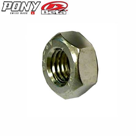 Mutter M12 x 1.25 x 6 mm zu Ritzel Pony Beta