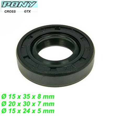 Mofa Simmerring Pony Beta Ø 15x24x5 Einlippig