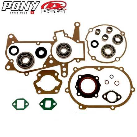 Dichtungssatz mit Lager  Simmerringe Pony Beta