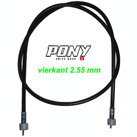 Mofa Tachowelle Pony 750 mm 2.55 mm Innensaite