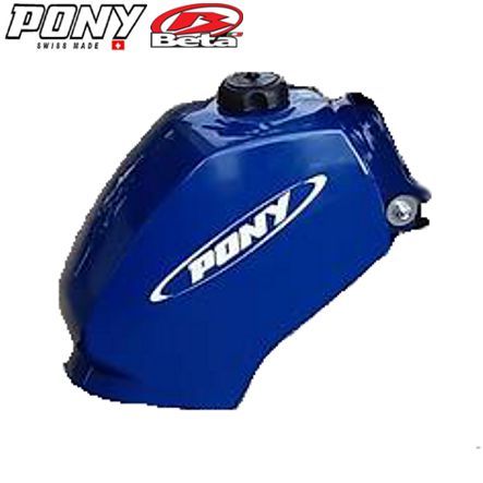 Tank blau Pony Beta GTX Kuststofftank