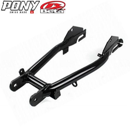 Schwinge hinten schwarz Pony Cross