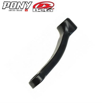 Pedalarm Kurbel rechts gekröpft vierkant schwarz Restbestand 97.P8082.I