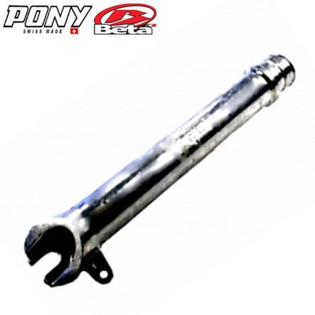 Gabelfuss rechts silber Pony CROSS Beta