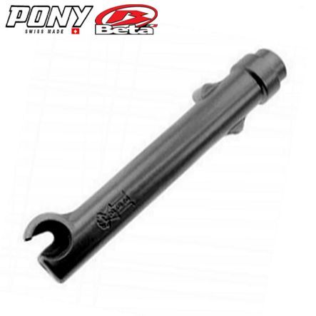 Gabelfuss rechts silber Pony GTX Beta