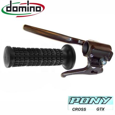 Domino Pony Beta Brems Kupplungsgriff komplett