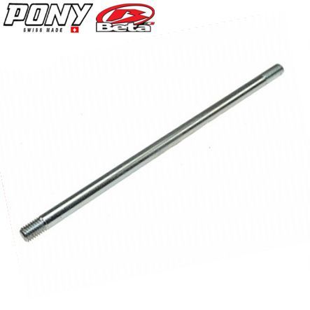 Mofa Achse M 12 x 1.25 x 175 mm Pony Beta hinten leer