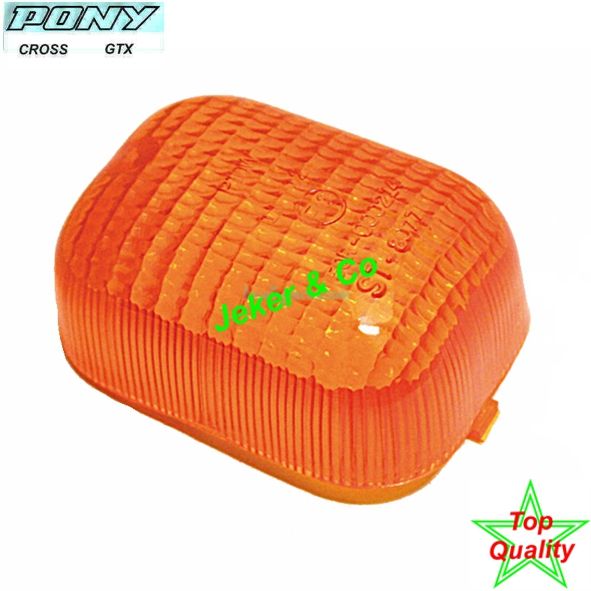 Mofa Blinkerglas gelb Pony GTX  Cross 521