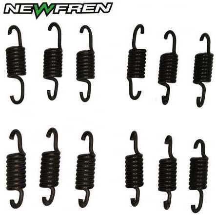 Kupplungsfedern Ø 7.5 x 30 mm Set 12 Stk. (4 x 3 - div. Stärken)