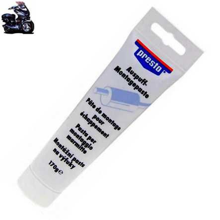 Auspuffdichtmasse 170 gr. Roller Scootter Motorrad